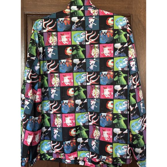 Disney Nightmare Before Christmas Rain Jacket Coat Size XXL Discontinued NWT - Picture 2 of 5